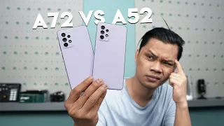 Jangan sampai salah Pilih | Ini beda Samsung Galaxy A72 & A52...