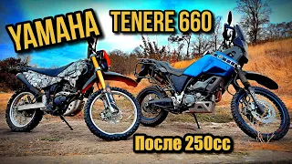 Yamaha Tenere 660 после легкого эндуро.