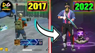 FREE FIRE PLAYER 2017 VS 2022 🧐 SEARCHING FROM DESI GAMERS 2017 OLD PLAYER UID #shorts