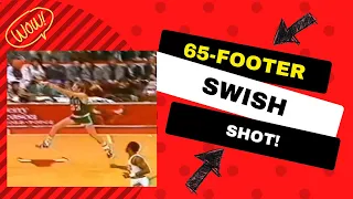 Buzzer beater MISSED by Michael Jordan, 65-footer SWISH shot by Larry Bird 😲😳