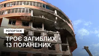 «Потушив себе і побіг на вихід»: армія РФ вразила цивільні будівлі в Одесі