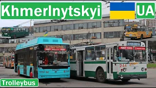 KHMELNYTSKYI TROLLEYBUS / Хмельницький тролейбус 2020 [4K]