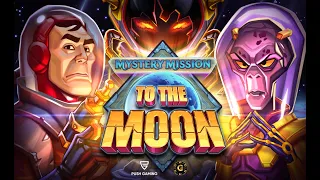 First Spins on Mystery Mission: To The Moon by Push Gaming - Slot Preview (All Features)