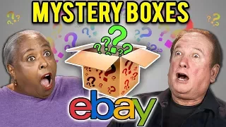 ELDERS REACT TO EBAY MYSTERY BOXES?!