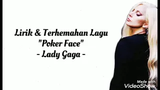 "Poker Face" (Lirik &Terjemahan) -Lady Gaga-