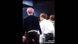 [2016 MAMA] BTS Ending Fancam Interaction with EXO, MONSTA-X, TAEMIN, GOT7