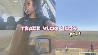 HIGH SCHOOL TRACK MEET VLOG 2024💗 Dino Meet Day in my life