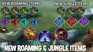 NEW JUNGLE/ROAM ITEMS! + 3 NEW ITEMS for ONESHOT?? BIGGEST UPCOMING UPDATE in MOBILE LEGENDS! - MLBB