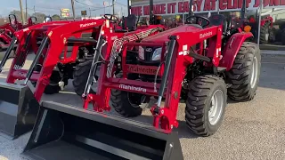 Comparing the two 45hp Mahindra’s. Compact 2645 & Utility 5145