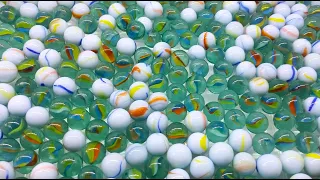 Glass Marbles |  #asmr #craft #relaxing #satisfying #cleaning #water #marble