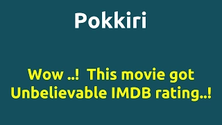 Pokkiri |2007 movie |IMDB Rating |Review | Complete report | Story | Cast