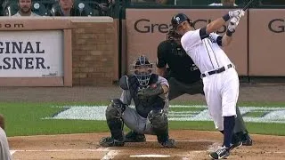 MIN@DET: Kinsler ties Tigers leadoff home run record