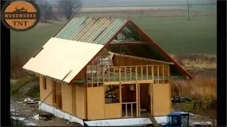 [NEW] Extreme Intelligent Log House Building Process -  Amazing Fastest Wooden House Build Skills