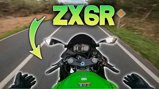 Essai du ZX6R 2020 😮‍💨 (136ch l'engin !)