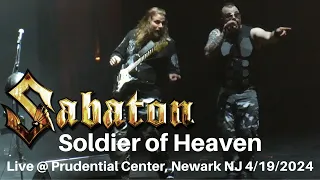 Sabaton - Soldier of Heaven LIVE @ Prudential Center Newark NJ 4/19/2024