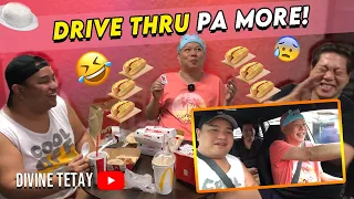 LETTING THE PERSON IN FRONT OF US DECIDE WHAT WE EAT WITH MC MUAH AND TONTON | DIVINE TETAY