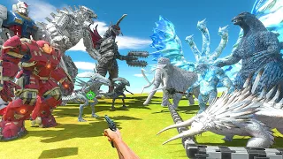 FPS Avatar Rescues Ice Monsters and Fights Mecha Monsters - Animal Revolt Battle Simulator
