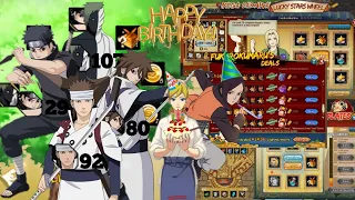 250k coupons spending and 200k power increase F2P | Naruto Online