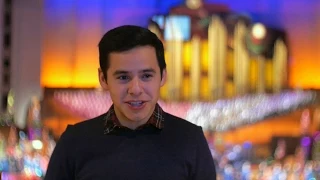 David Archuleta Reflects on Performing with The Tabernacle Choir