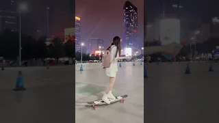 长板dancing  longboard girls dancing China 小红书 快手 Tiktok #longboarding #longboardgirl #longboard