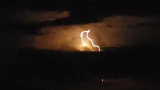 'Unreal' Lightning Flashes Over Cocoa Beach