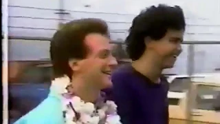 1989 Glenn Medeiros Interview touring Koloa Hawaii (Kauai Island)