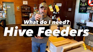 🐝What type of bee feeder should I use in my hive? 🤔(advice from an apiary supply store)