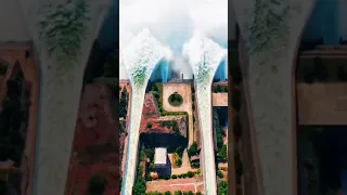 The flood discharge at Xiaolangdi of the Yellow River #funnatureworld #shorts