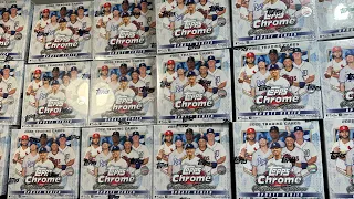 Opening 20 Boxes of 2022 Topps Chrome Update Sapphire Edition (Recap at End)