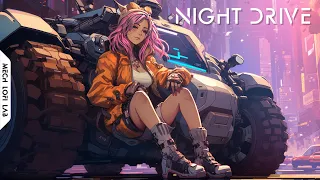 Night drive | 80s Nostalgic Synthwave | Cyberpunk Electro Arcade Mix | Synthpop Chillwave Music