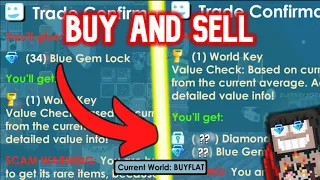 BUY/SELL BUYFLAT (GUIDE!)  + HUGE GIVEAWAY | GROWTOPIA |