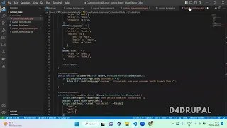 Create custom table and insert data from custom form  in Drupal 10 (hook_schema) | D4Drupal