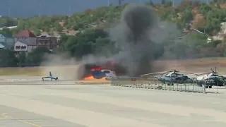 Крушение вертолета