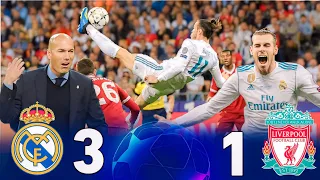 Real madrid 3_1 Liverpool usl final 2018 | Full HD 1080p [تعليق رؤوف خليف]