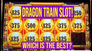 DRAGON TRAIN SLOT! Playing Every Version! Which is the best?