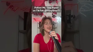 Tina Paner singing 'Til They Take My Heart Away by Clair Marlo❤️  #shorts #shortsvideo #tinapaner