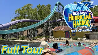 Six Flags Hurricane Harbor at Fiesta Texas | Full Tour | 2023