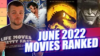 Best and Worst Movies of June 2022 RANKED (Tier List)