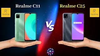 Realme C11 Vs Realme C25 | Realme C25 Vs Realme C11 - Full Comparison [Full Specifications]