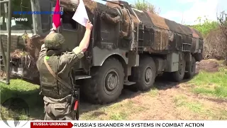 Russia's Iskander missile systems in combat action in Ukraine