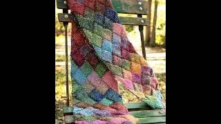 Learn to Knit an Entrelac Scarf