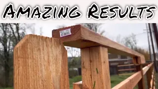I made this Jig To Install My Wood Fence Boards Perfectly Amazing Results