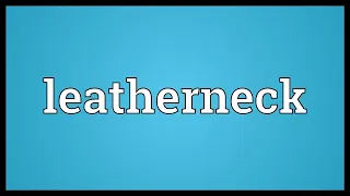 Leatherneck Meaning/Meaning Of Leatherneck#shorts