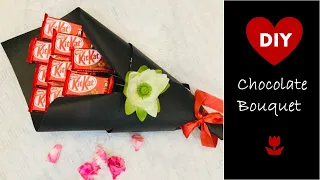 DIY Chocolate bouquet | Kit Kat bouquet🍫| Hand made Bouquet | Gift ideas |