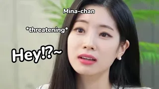 When Dahyun getting *pissed* at the host after teasing her like this...