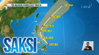 Bagyong Aghon, nagpapaulan na sa bansa; posibleng mag-landfall ngayong weekend