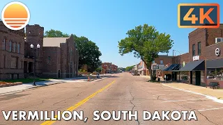 Vermillion, South Dakota!  Drive with me!