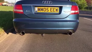 Audi A6 3.0tdi best exhaust sound !!