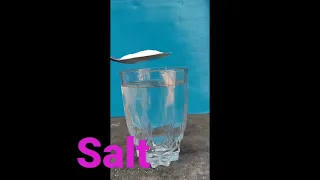 Salt Water Vs Battery | Simple Science Experiment #shorts #viral #trending