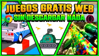 🎮 10 Increíbles JUEGOS de NAVEGADOR SIN DESCARGAR NADA 🚀 PC de BAJOS RECURSOS GRATIS ✅ +LINKS 🎁